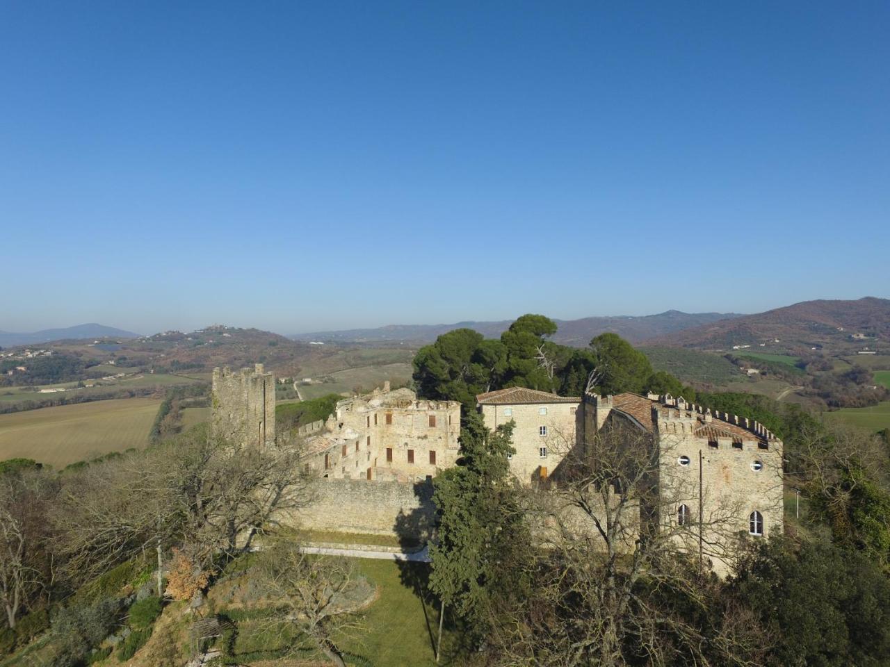 Castello Di Ramazzano - Tenute Aliani 페루자 외부 사진